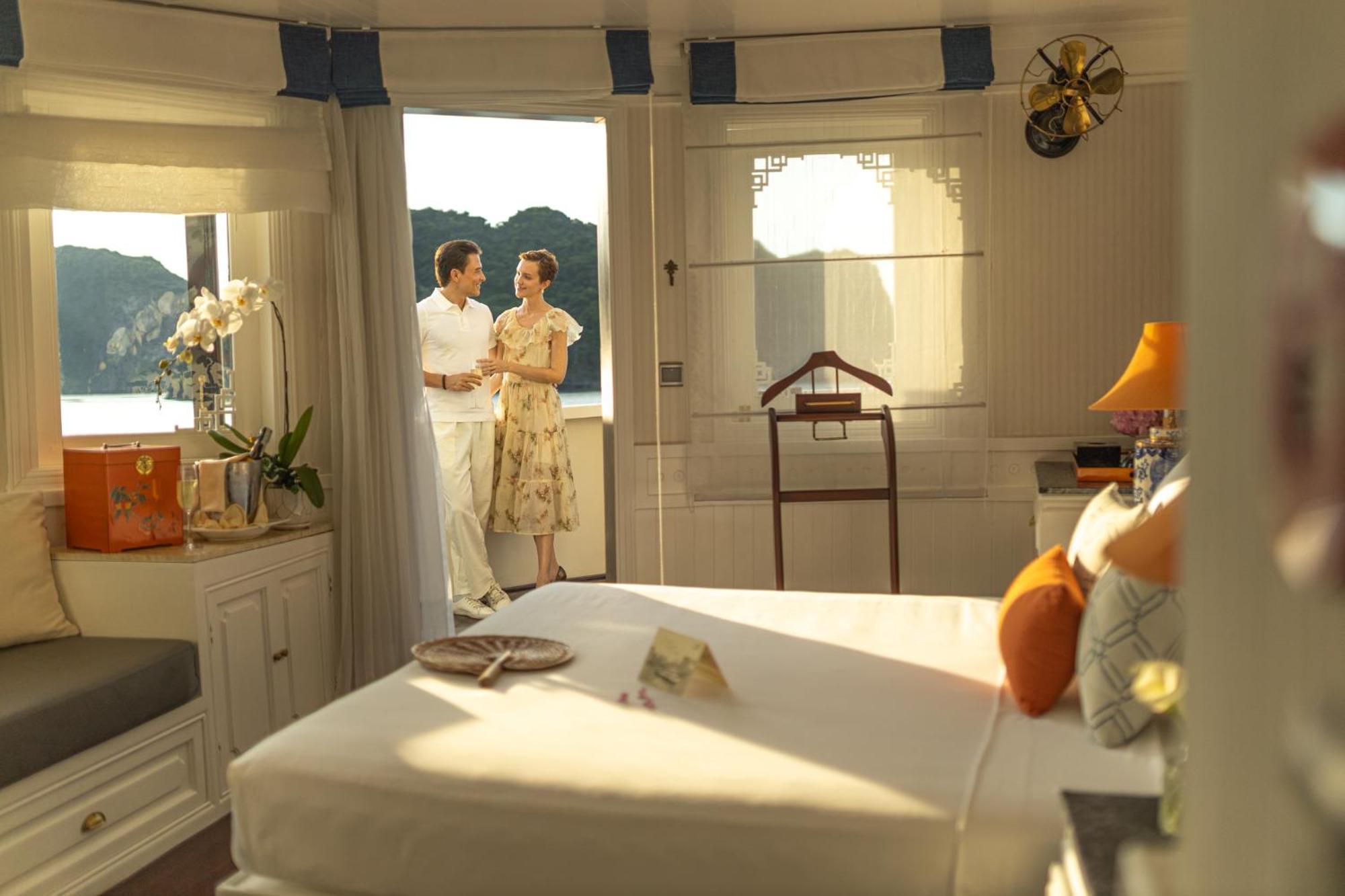 ホテル The Au Co Cruise - Managed By Bhaya Cruise ハロン 部屋 写真