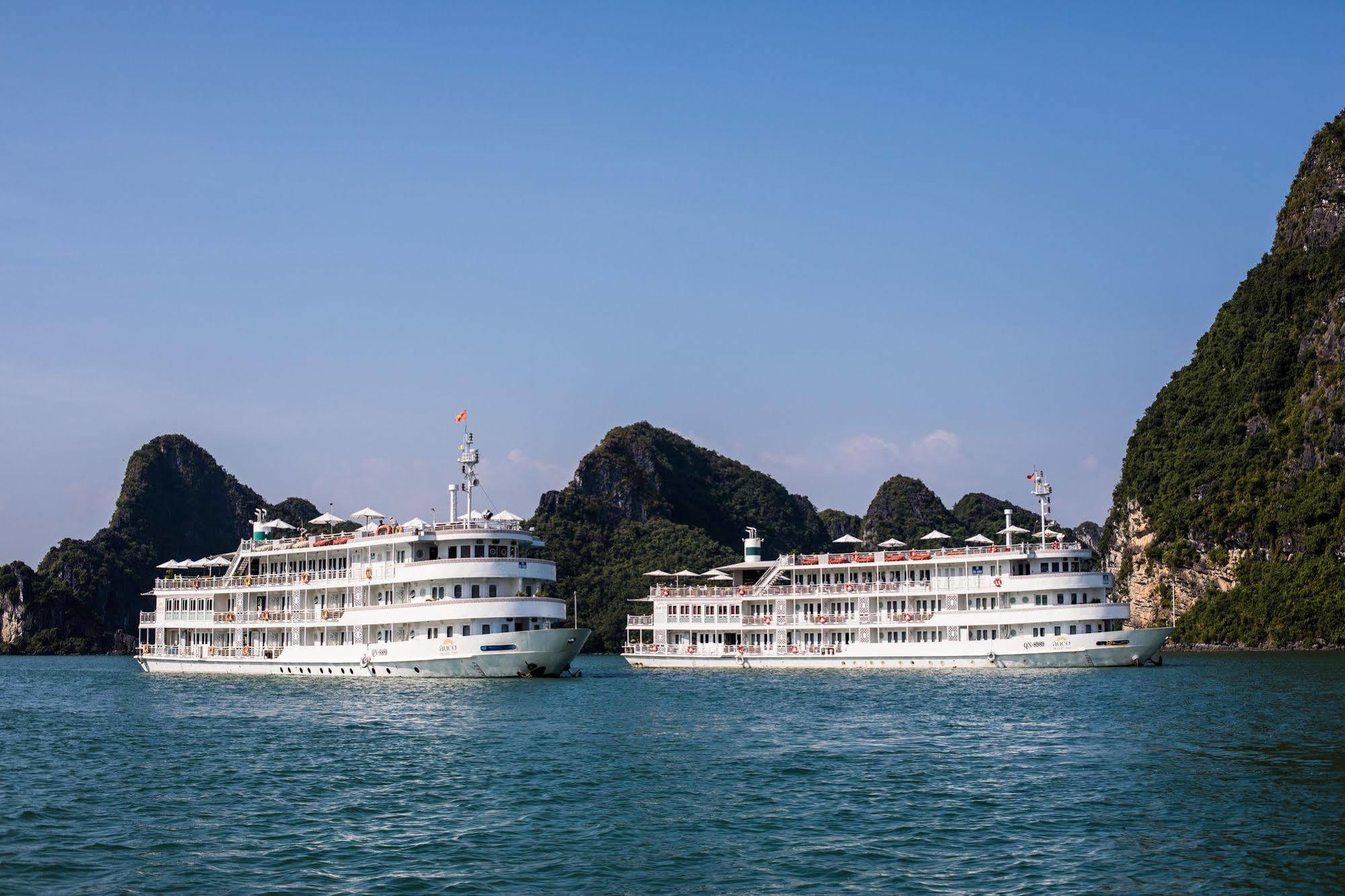 ホテル The Au Co Cruise - Managed By Bhaya Cruise ハロン エクステリア 写真